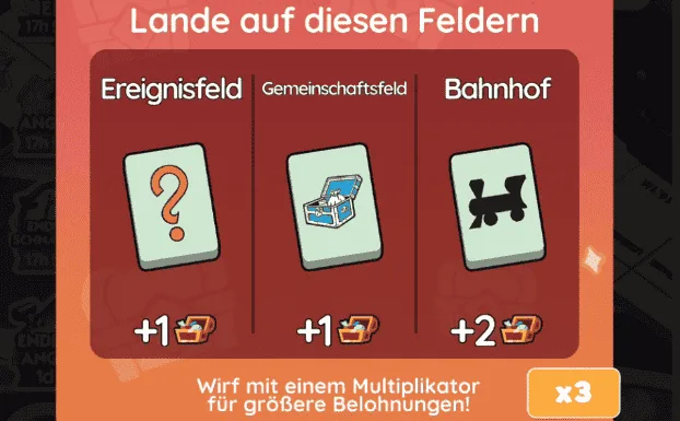 Mitternachts Entdeckungen Monopoly Go